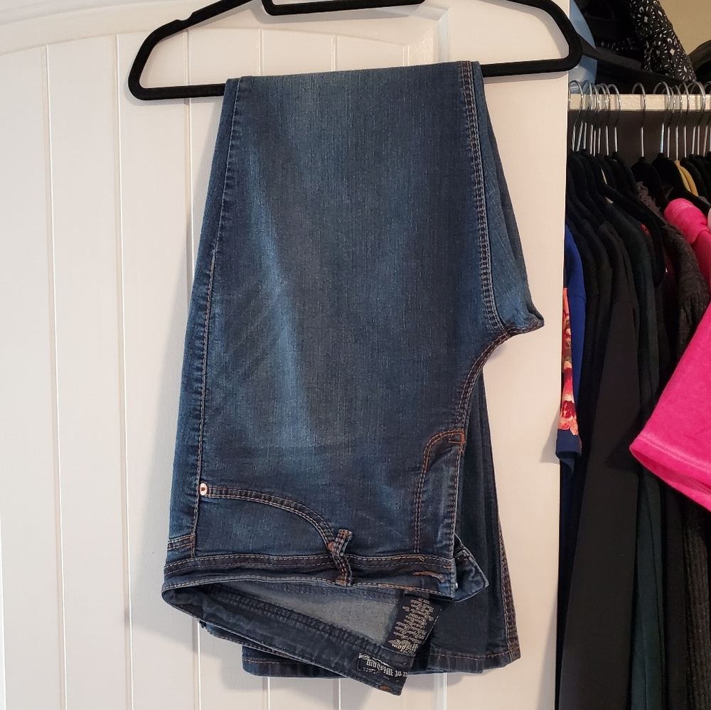 Torrid Source of Wisdom bootcut jeans